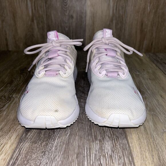 Puma Womens US Size 6 Pacer Future White Purple 383200-01 Sneaker Shoes - Picture 3 of 12